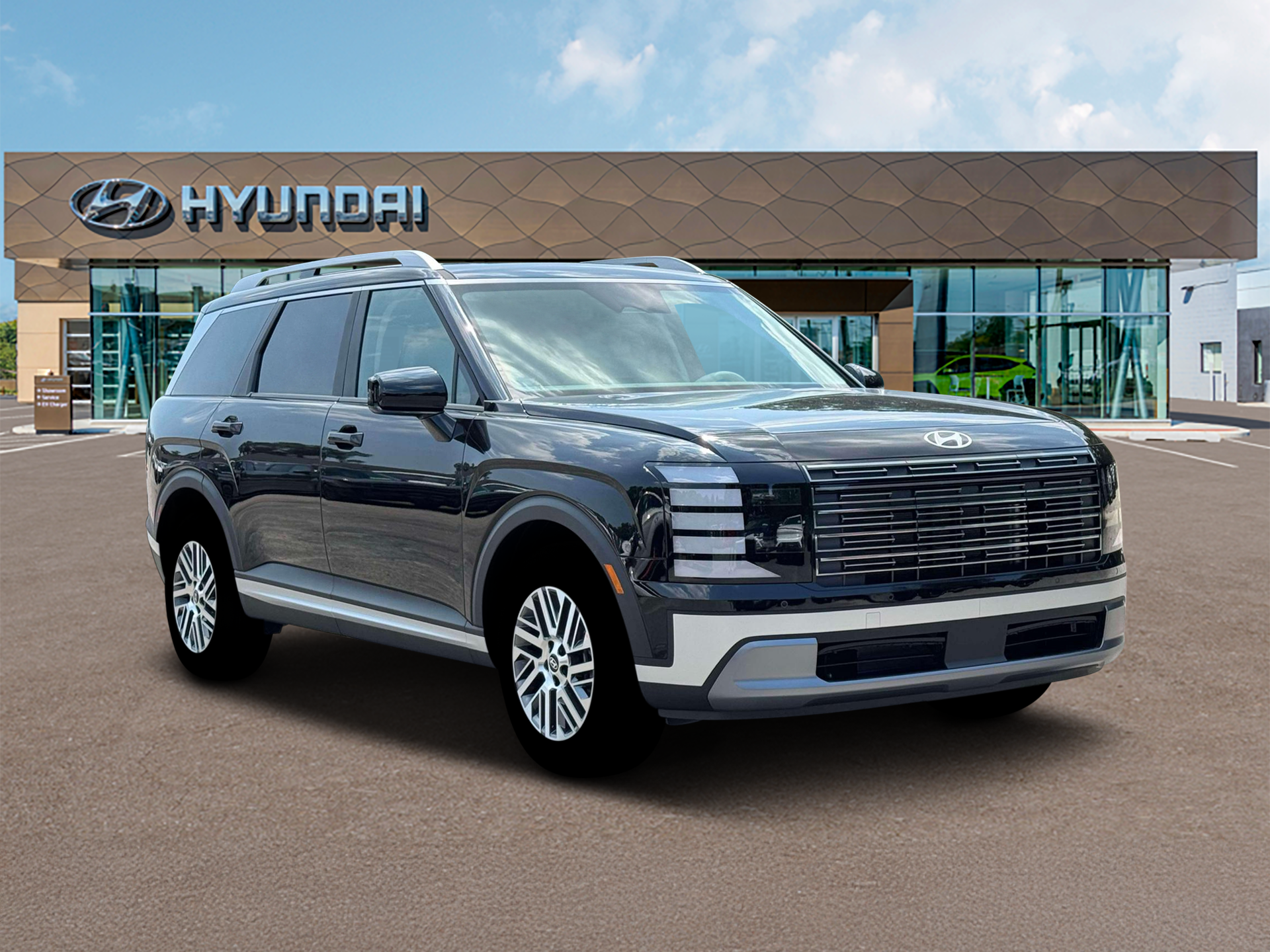 New 2026 Abyss Black Pearl Hyundai SEL AWD image 11