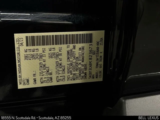 Used 2023 Black Nissan SL image 31