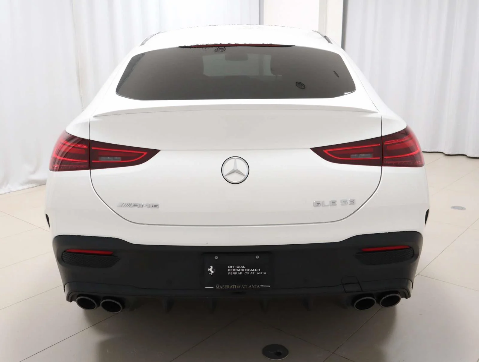Used 2025 Polar White Mercedes-Benz AMG® GLE 53 4MATIC+ Coupe image 4