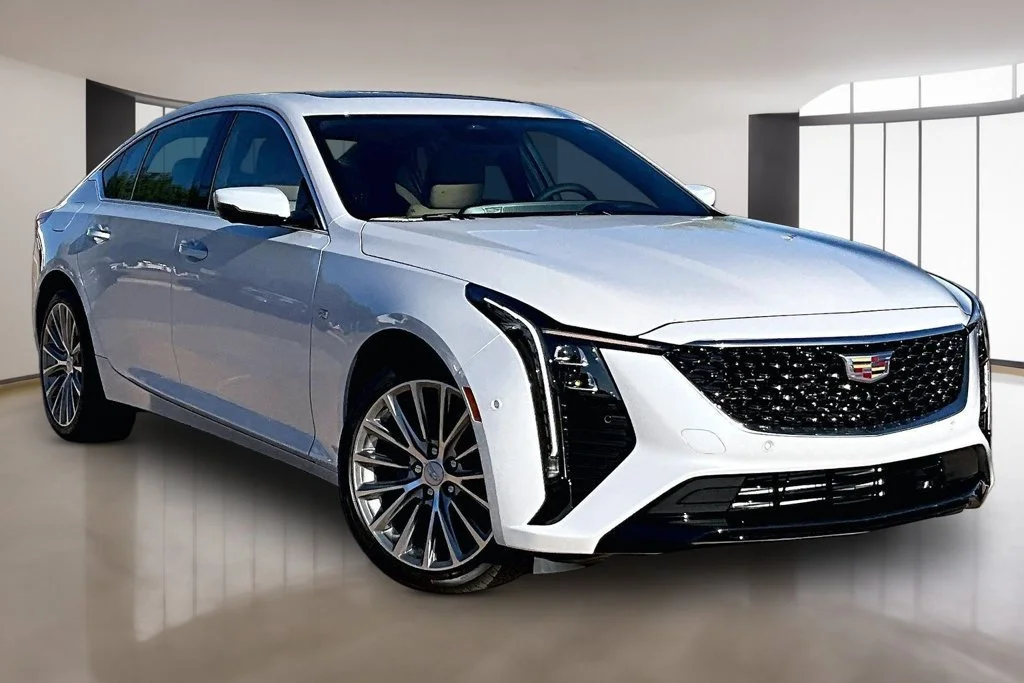 New 2026 Vibrant White Tricoat Cadillac Premium Luxury image 2