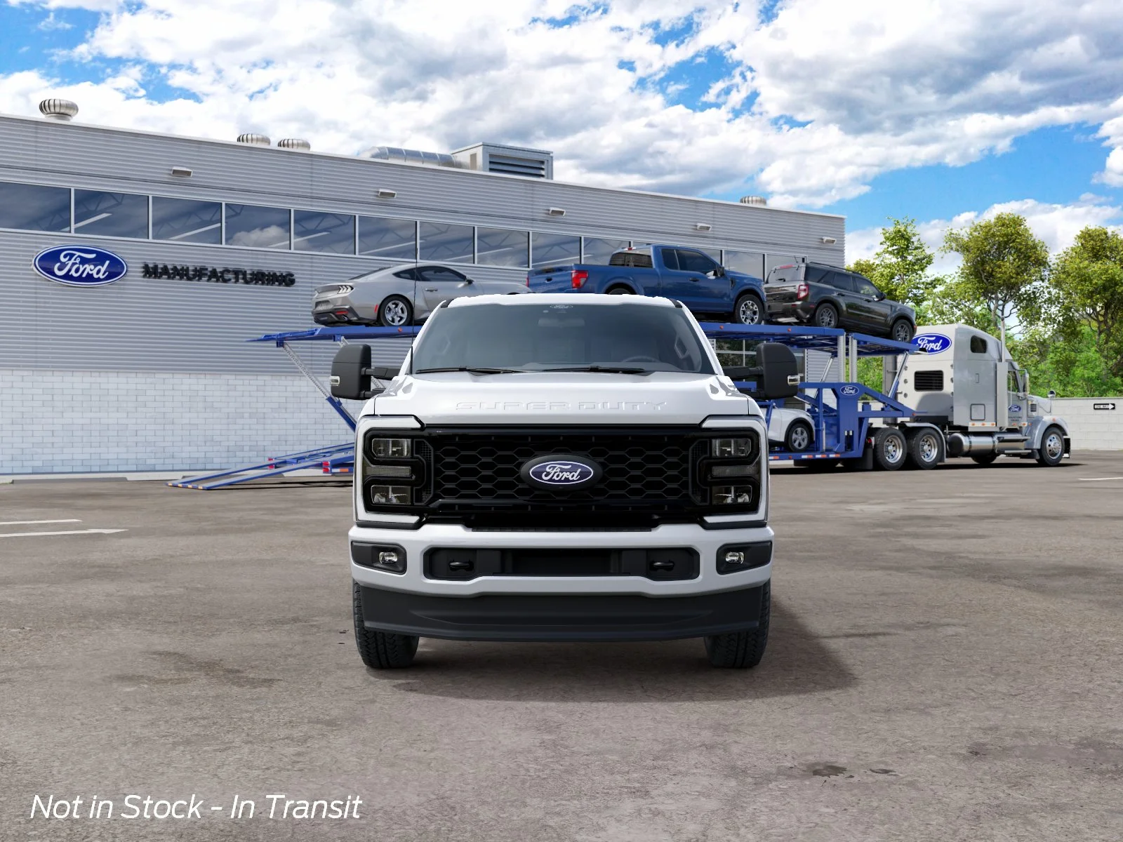 New 2027 Oxford White Ford F-250® XLT image 3