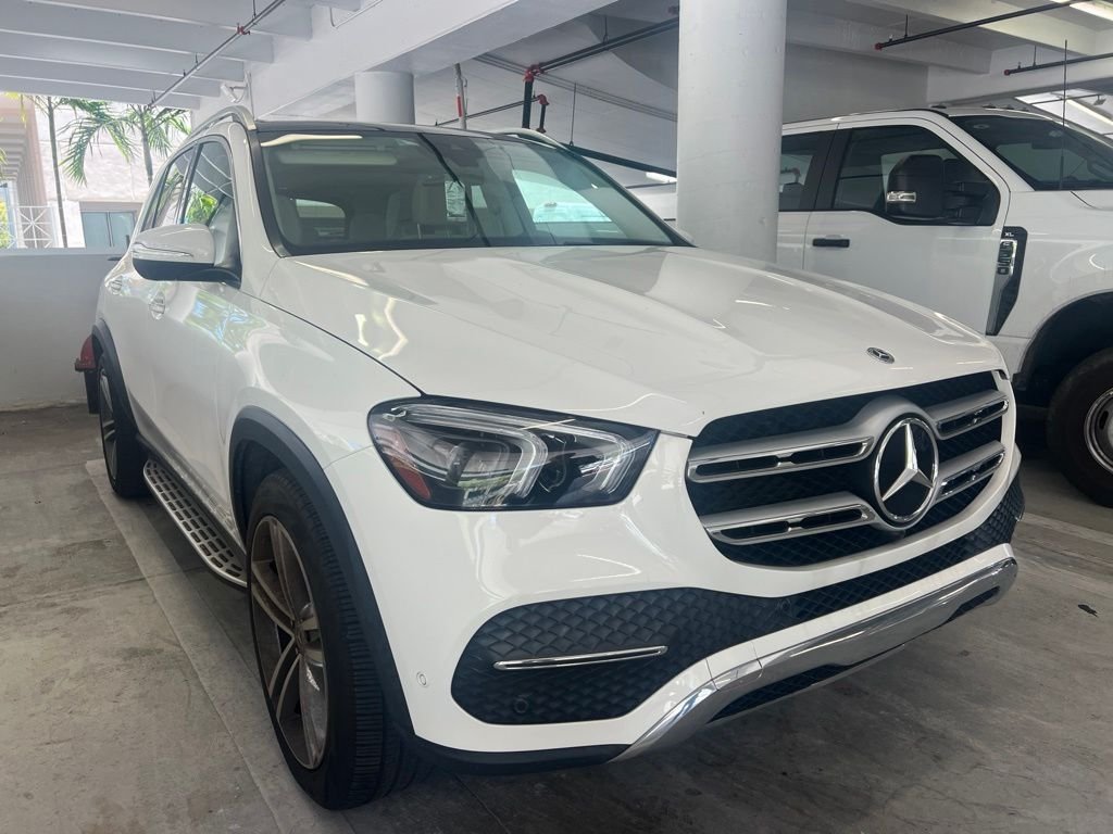 Used 2022 White Mercedes-Benz GLE 350 image 1