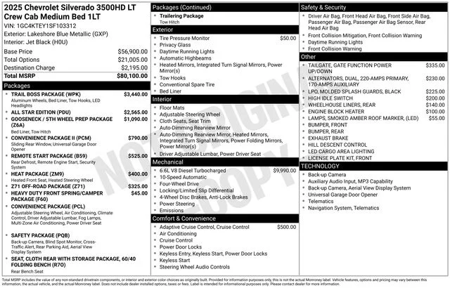 Certified Used 2025 Lakeshore Blue Metallic Chevrolet LT image 35