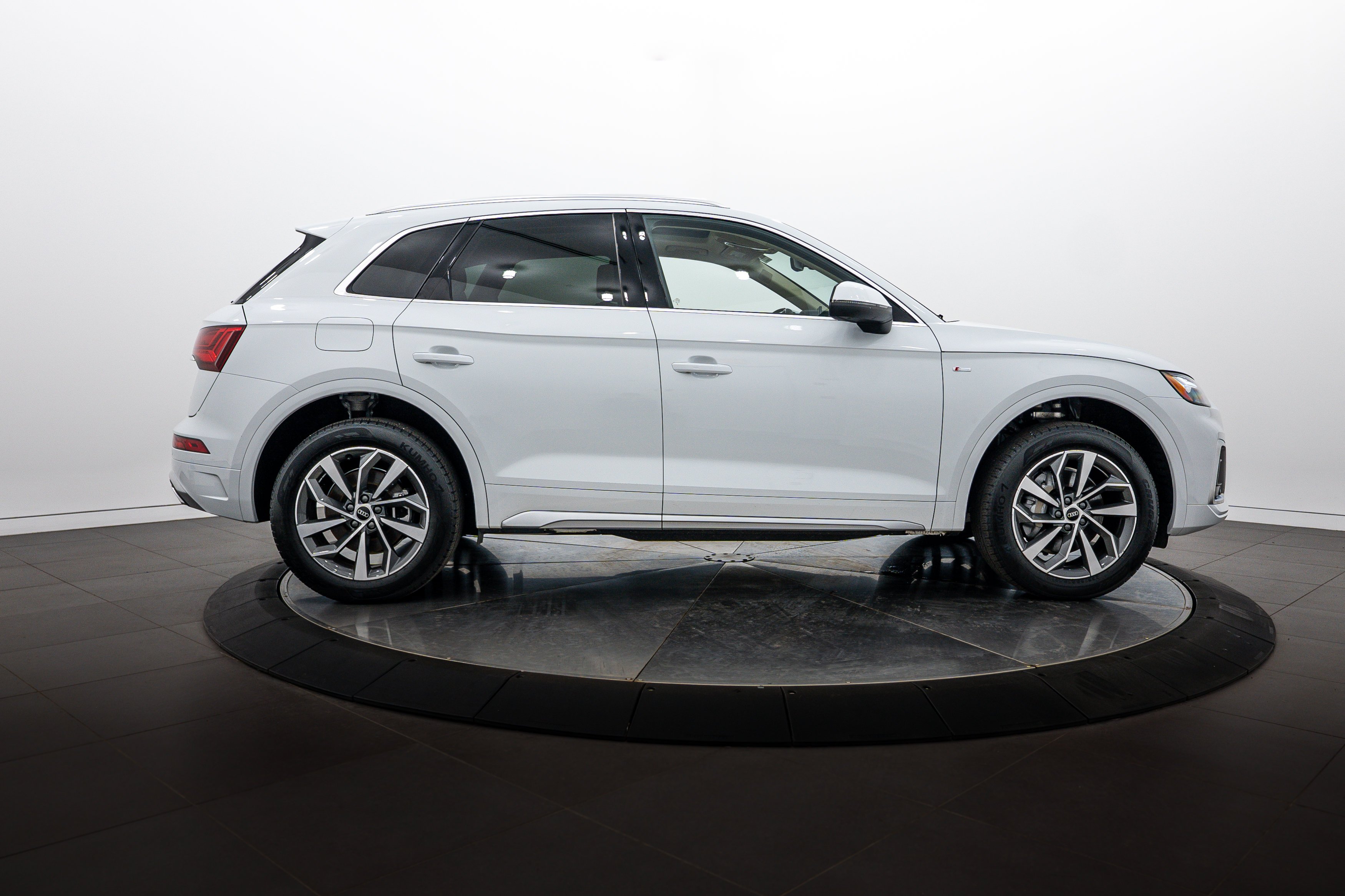 Certified Used 2023 Glacier White Metallic Audi S line Premium Plus image 3