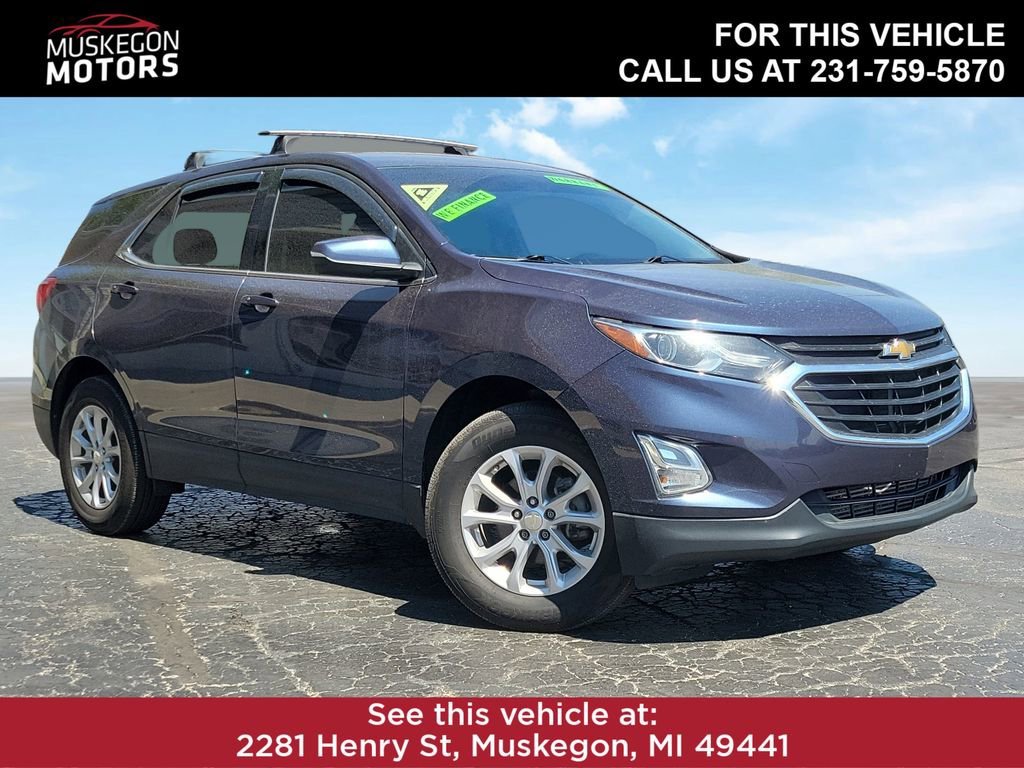 Used 2018 STORM BLUE METALLIC Chevrolet LT image 1