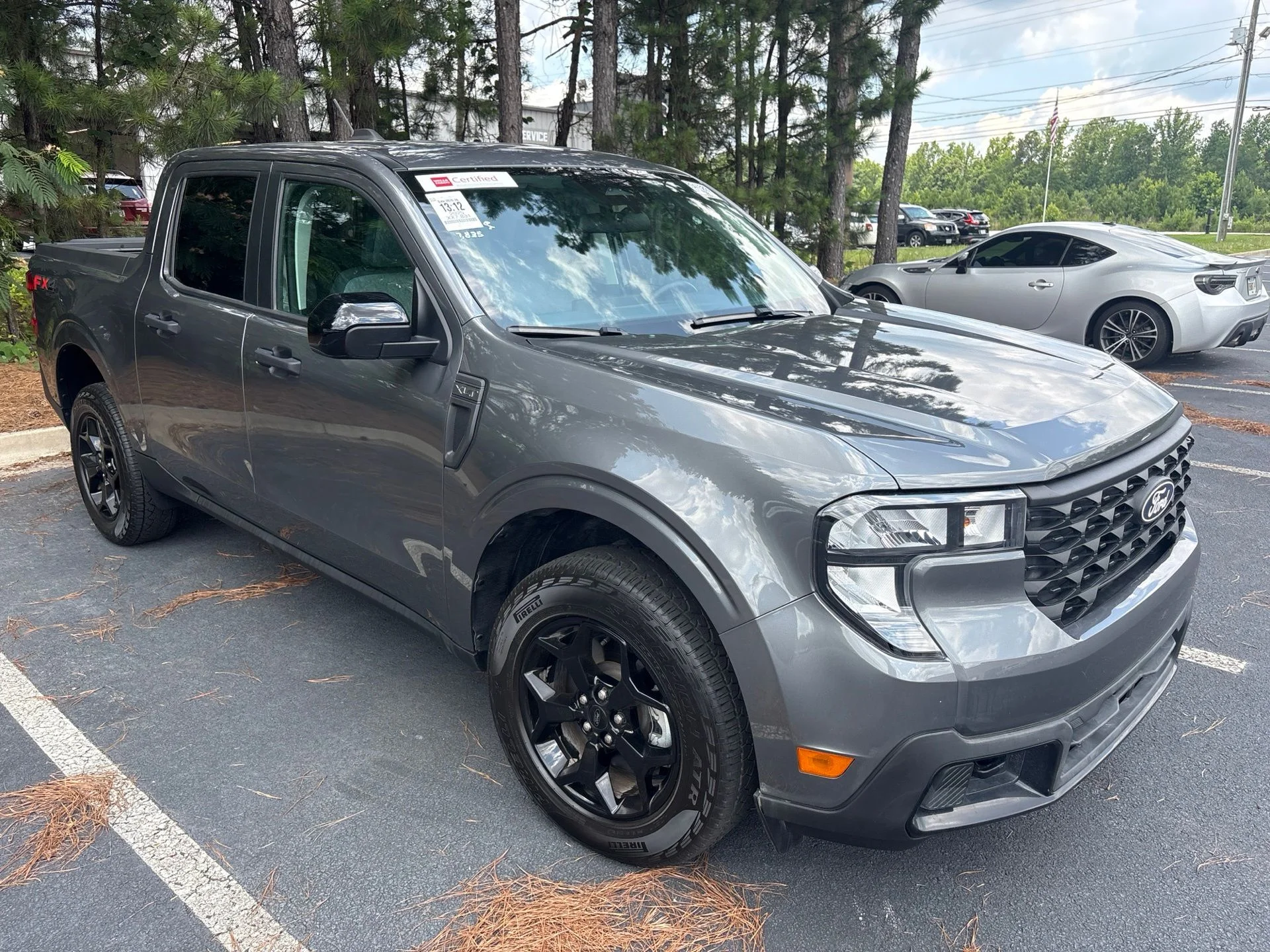 Used 2025 Gray Metallic Ford XLT image 2