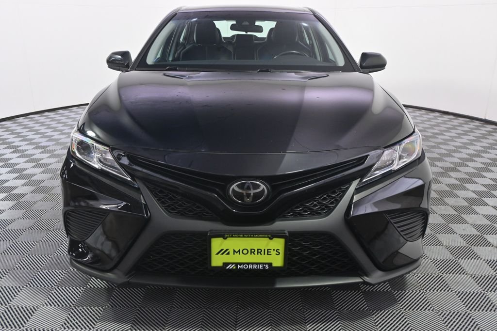 Used 2019 Midnight Black Metallic Toyota SE image 10