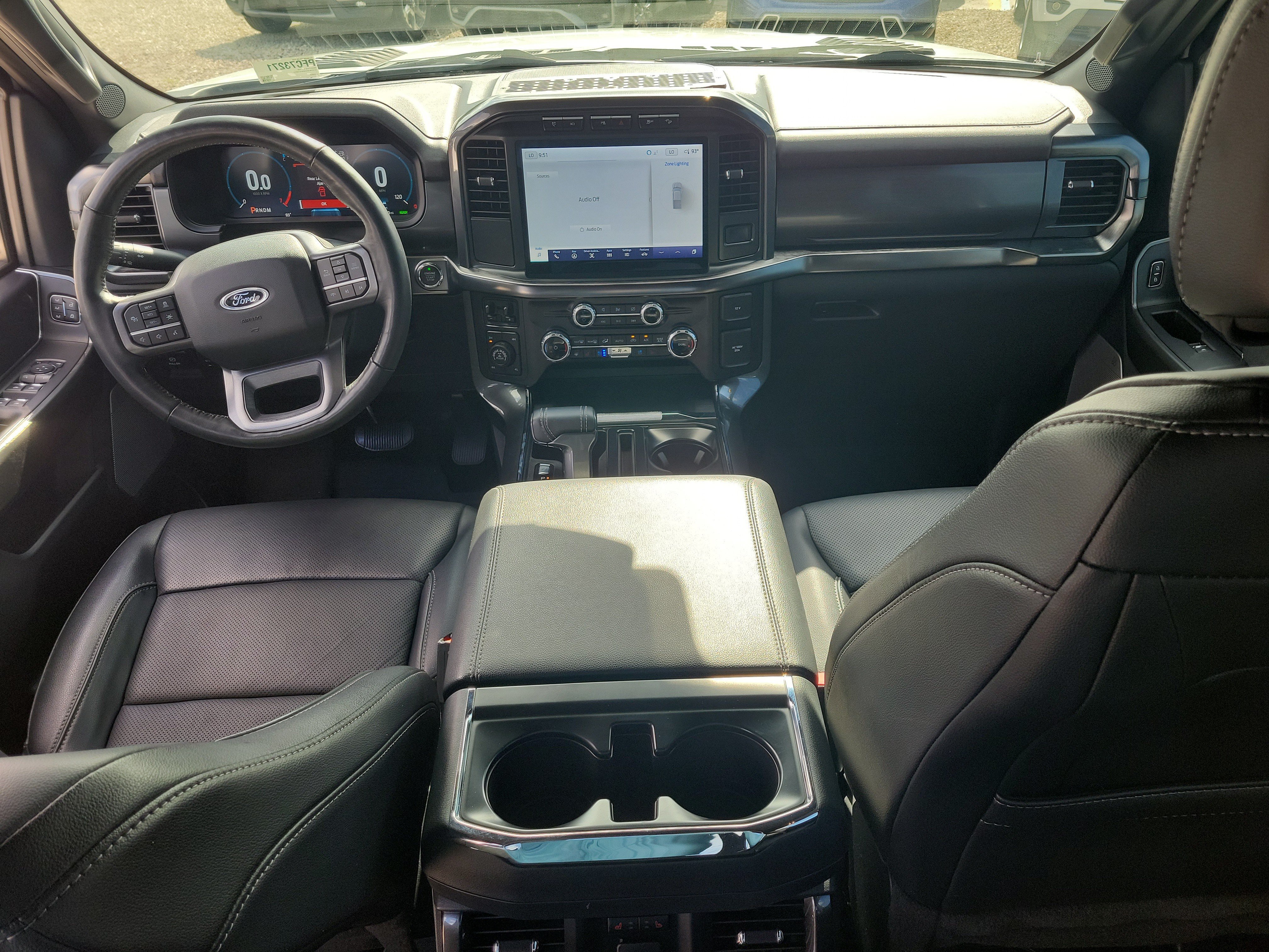 Used 2023 White Metallic Ford LARIAT image 16