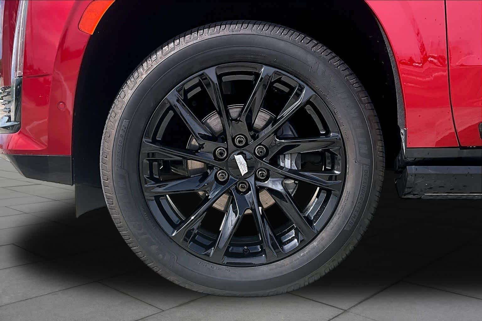 Used 2023 Radiant Red Tintcoat Cadillac 4WD Sport image 11