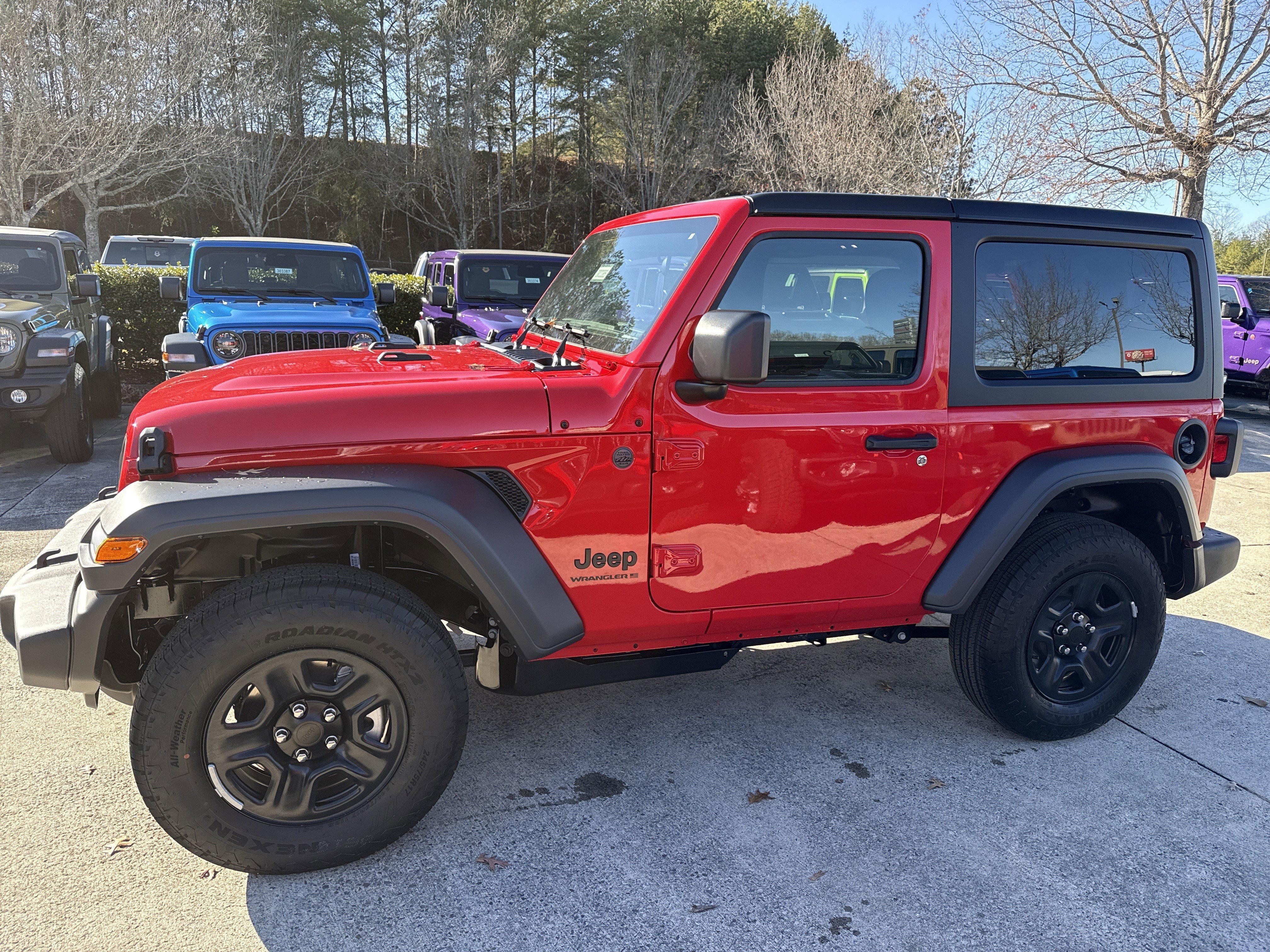 New 2026 Firecracker Red Clearcoat Jeep Sport image 4