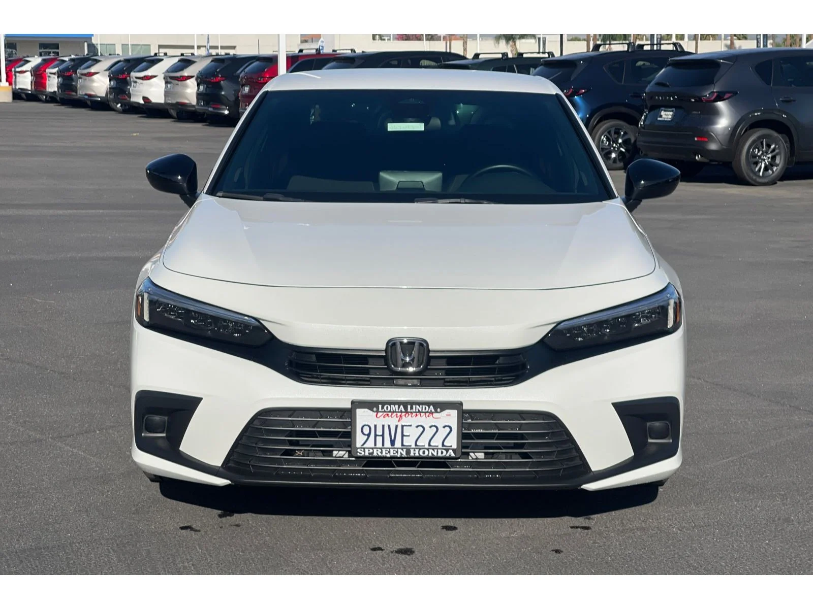 Certified Used 2023 Platinum White Pearl Honda 2.0L 4D SPORT image 9