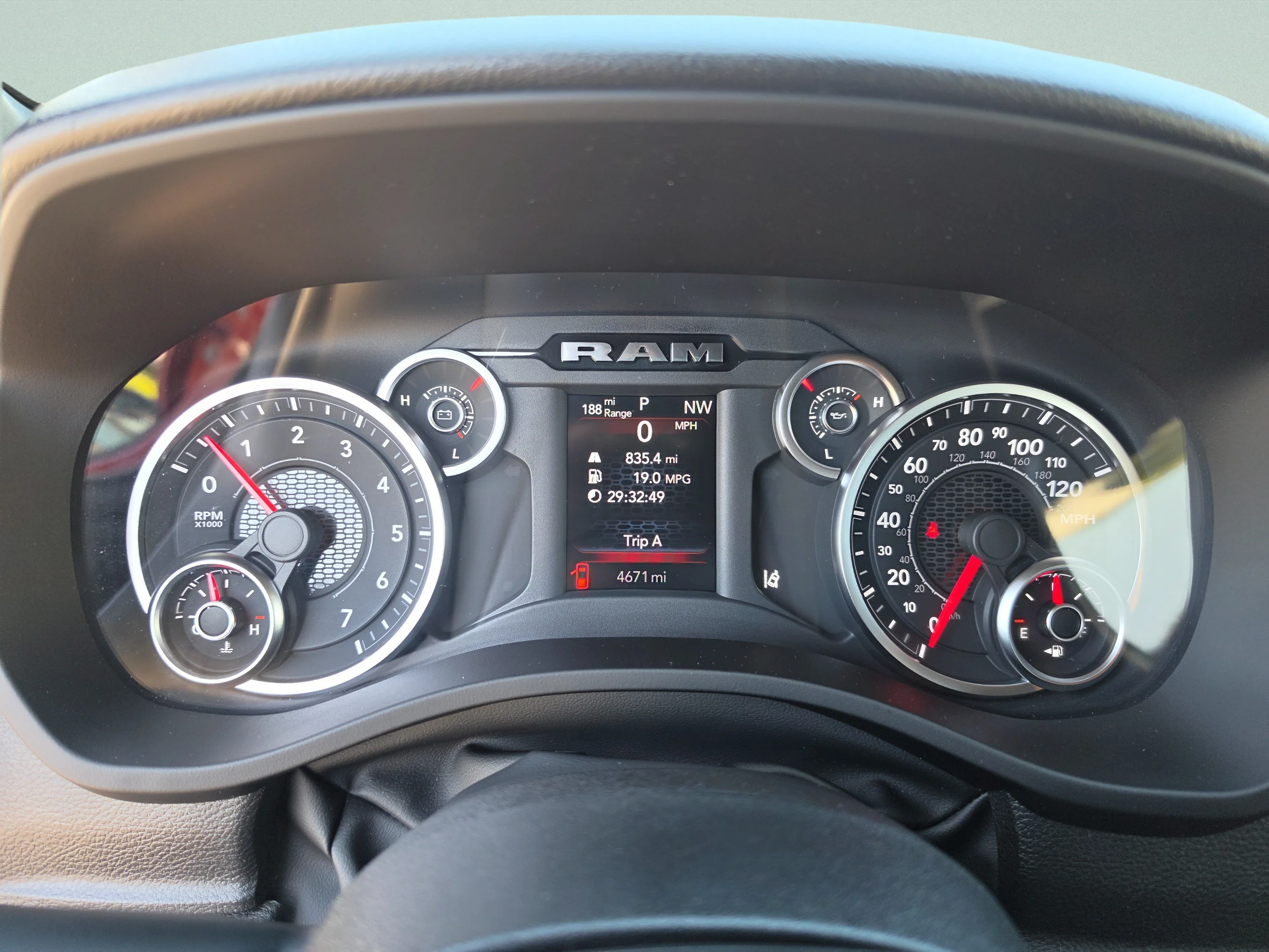 Used 2026 Molten Red Pearlcoat Ram Big Horn image 36