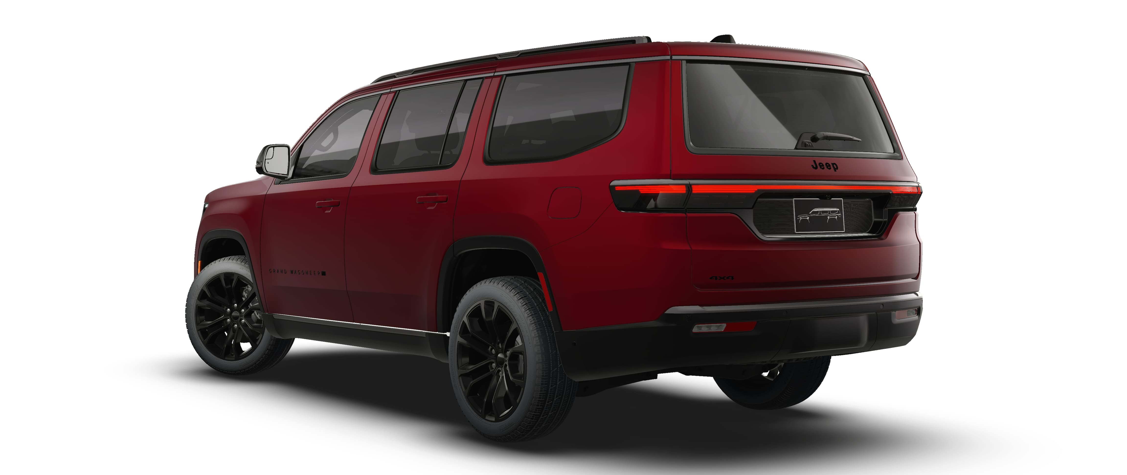 New 2026 Velvet Red Pearl-Coat Exterior Paint Jeep Grand Wagoneer image 14