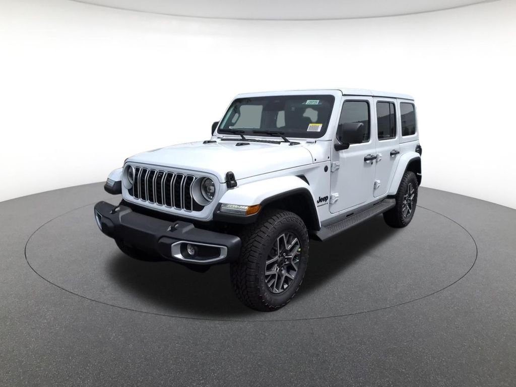 New 2026 Bright White Clear-Coat Exterior Paint Jeep Sahara image 2
