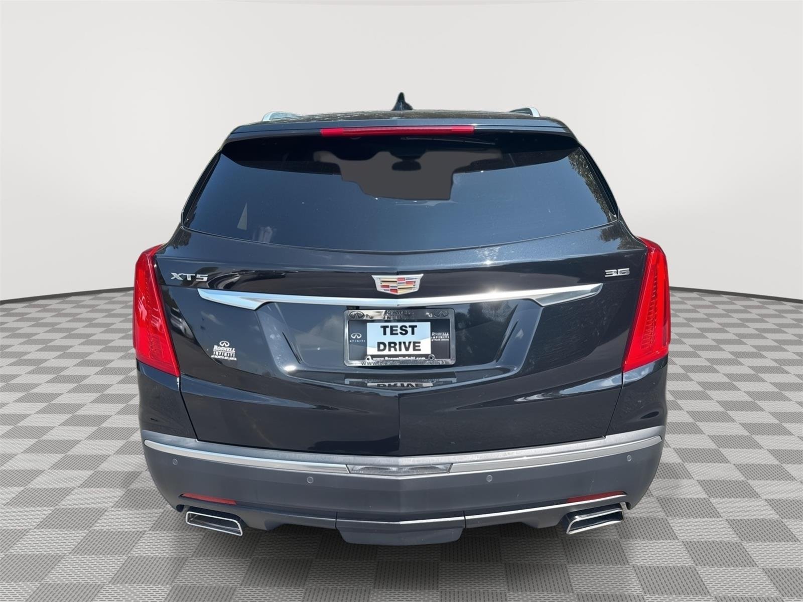 Used 2017 Stellar Black Metallic Cadillac Luxury FWD image 7