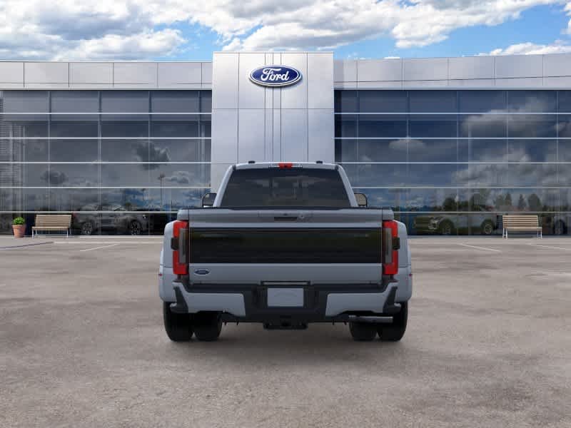 New 2026 Glacier Gray Metallic Tri-Coat Ford F-350 DRW Pickup Platinum image 5