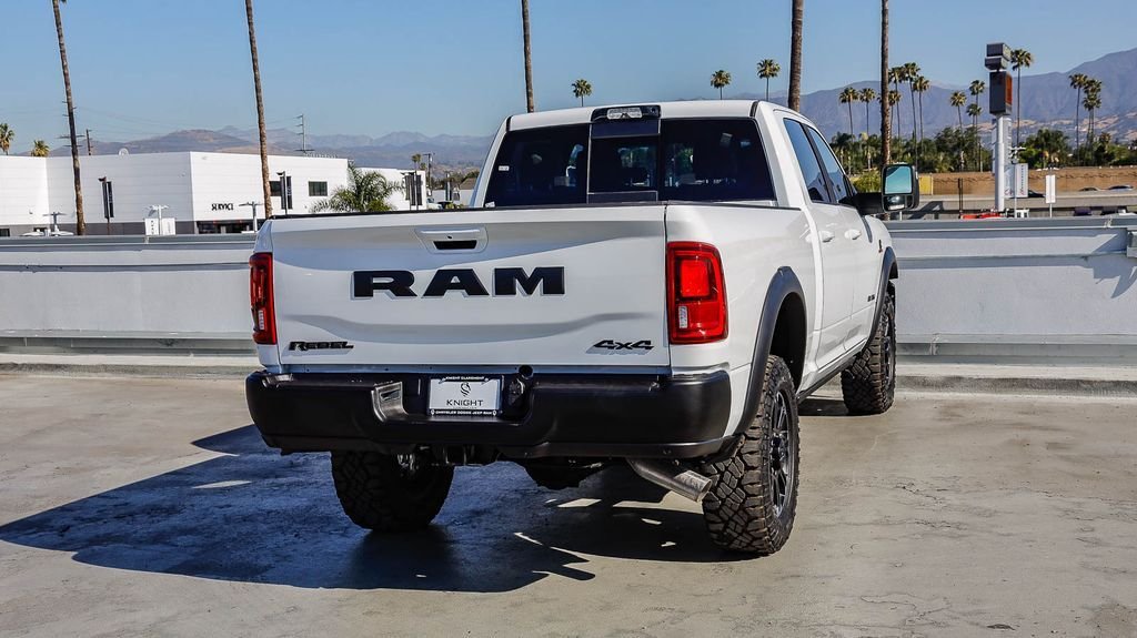 New 2026 Bright White Clearcoat Ram Rebel image 9