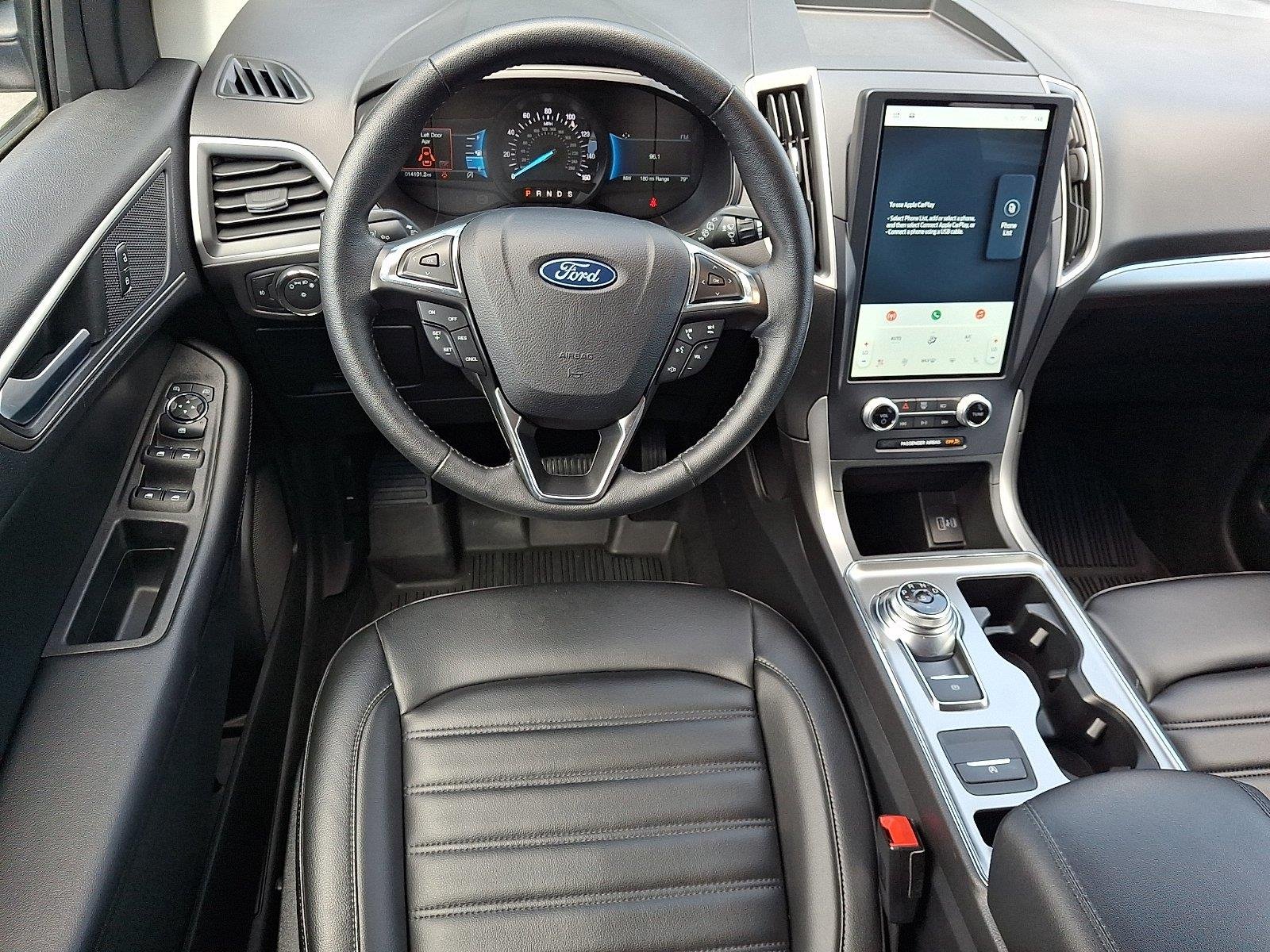 Used 2022 Carbonized Gray Metallic Ford SEL image 11