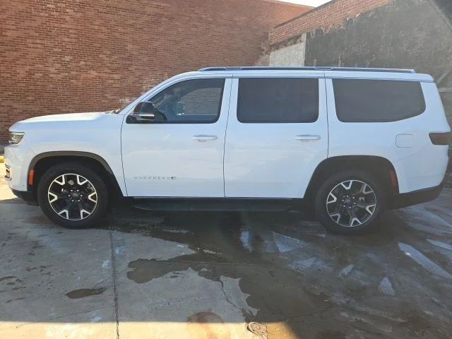 Used 2024 Bright White Clearcoat Jeep Series III image 4
