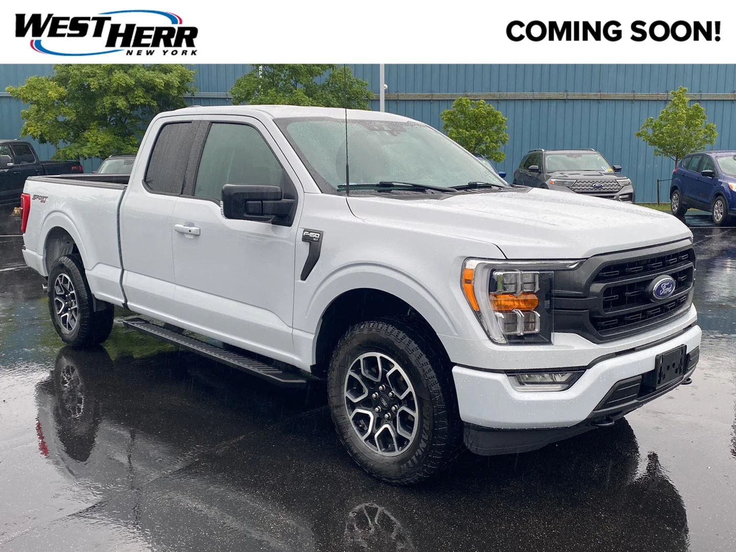 Used 2021 Space White Ford XLT image 1