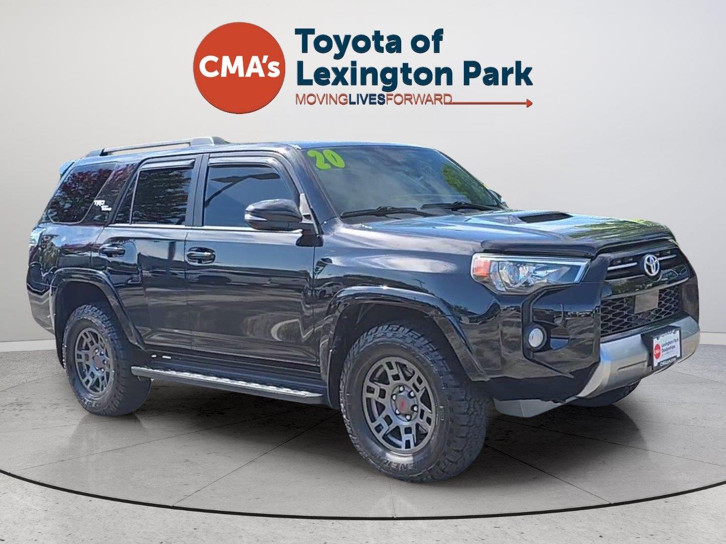 Used 2020 Midnight Black Metallic Toyota TRD Off-Road Premium image 7