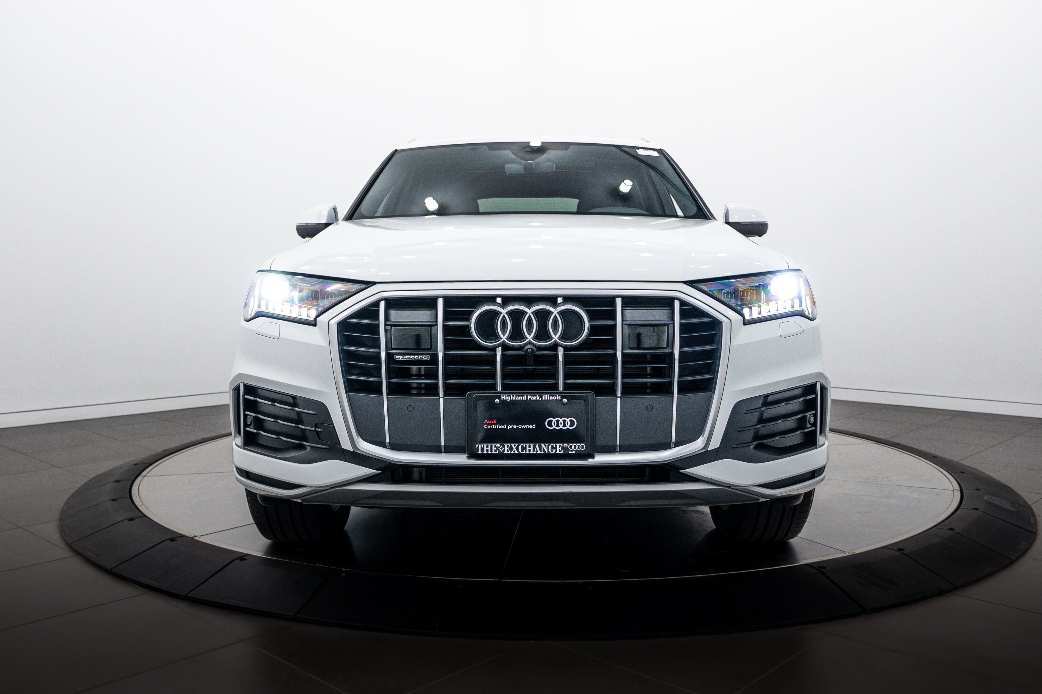 Certified Used 2023 Glacier White Metallic Audi Premium Plus image 25