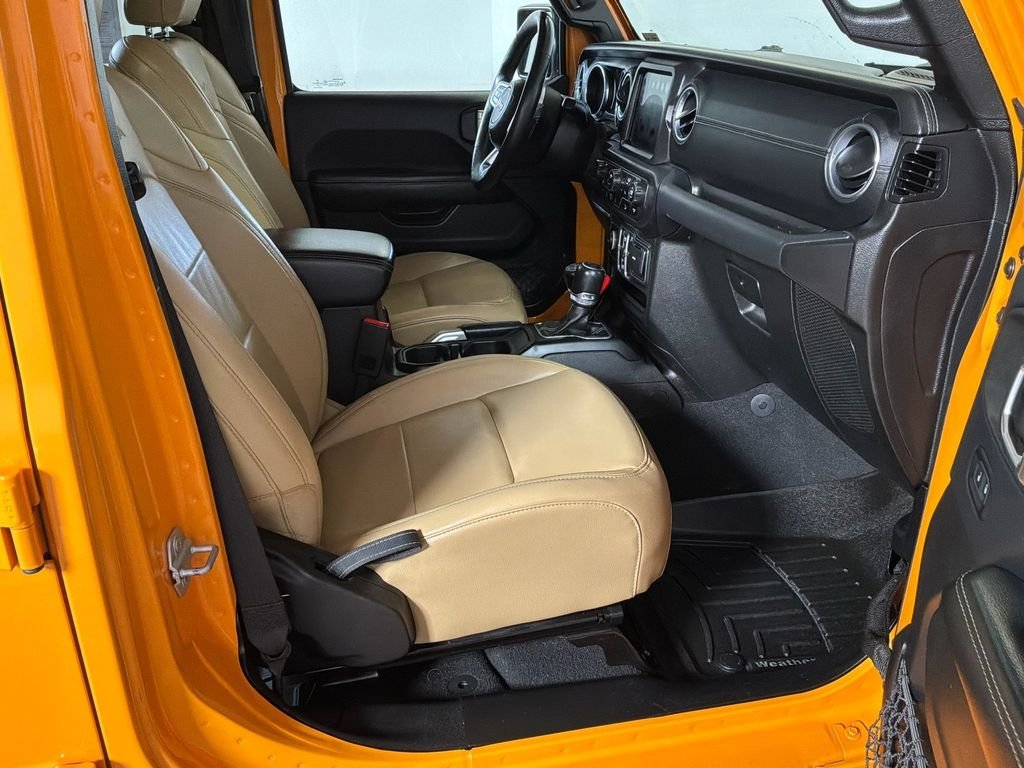 Used 2018 Yellow Jeep Unlimited Sahara image 24