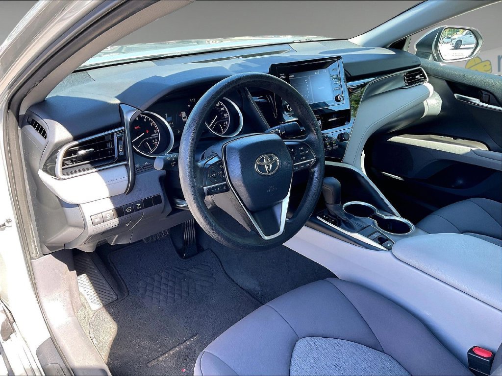 Used 2021 Silver Toyota LE image 8