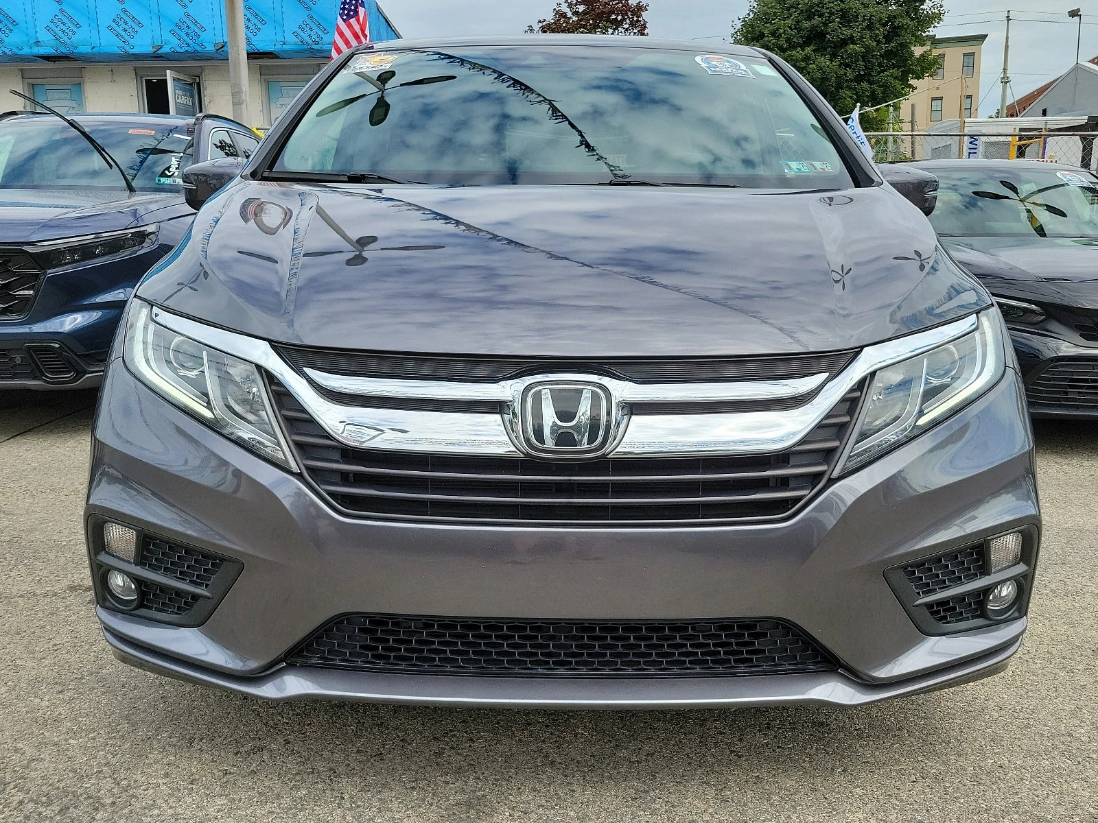 Used 2018 Honda Odyssey EX with VIN 5FNRL6H51JB095737 for sale in Ardmore, PA