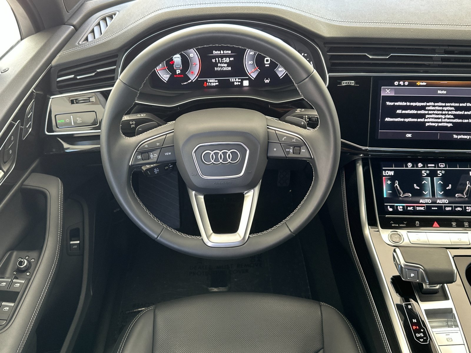 Used 2025 Mythos Black Metallic Audi Premium Plus image 13