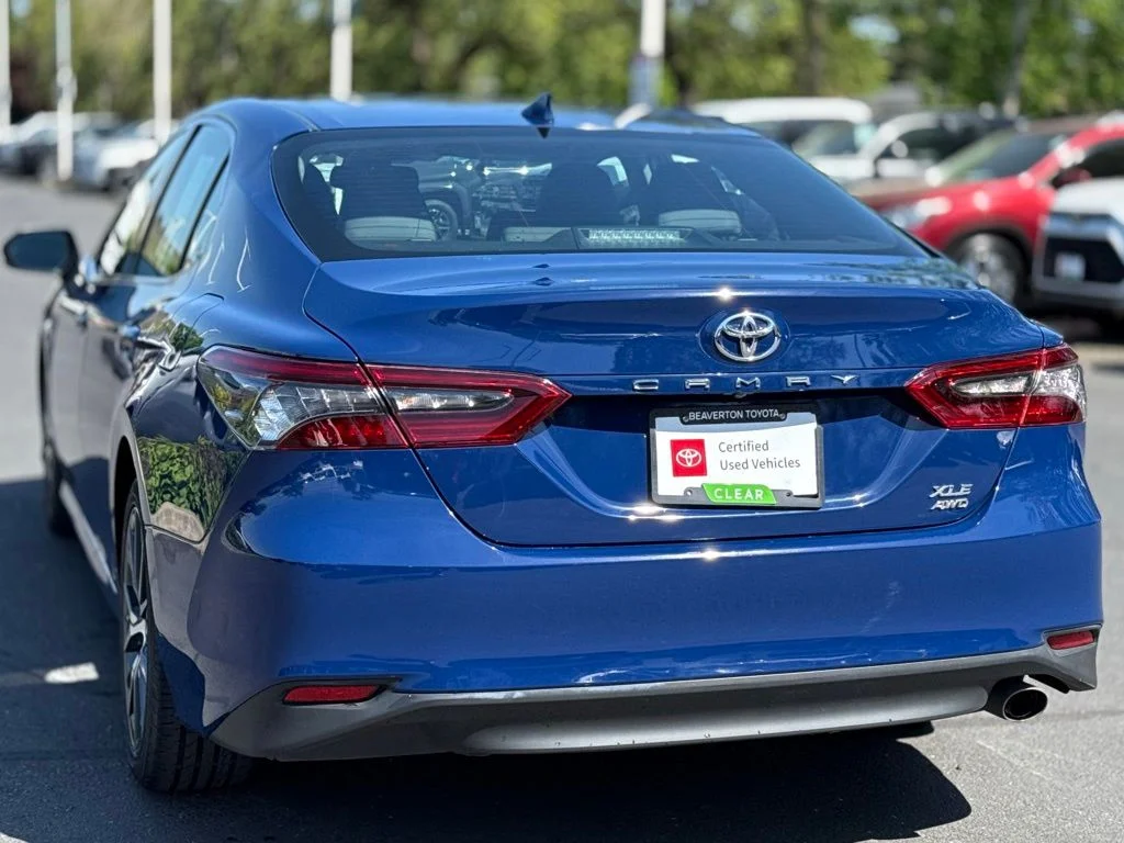 Certified Used 2024 Blue Toyota XLE image 3