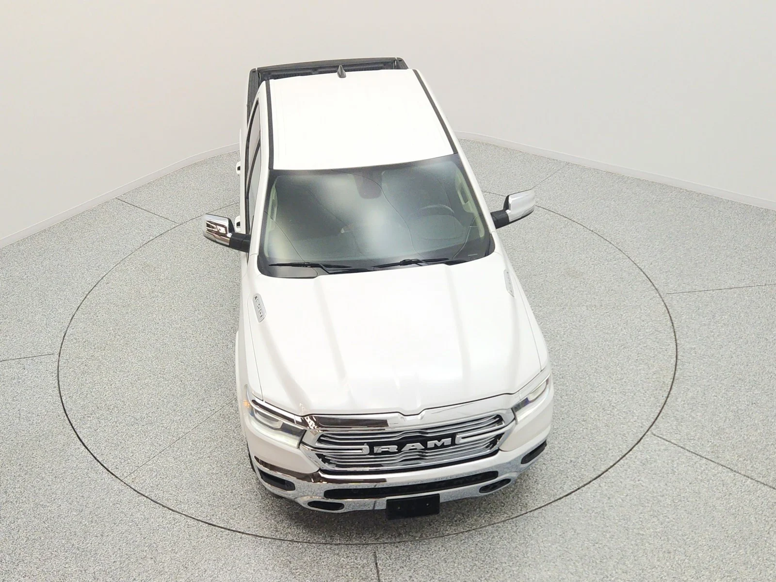 Used 2019 Ivory White Tri-Coat Pearlcoat Ram Laramie 4x2 Crew Cab 5