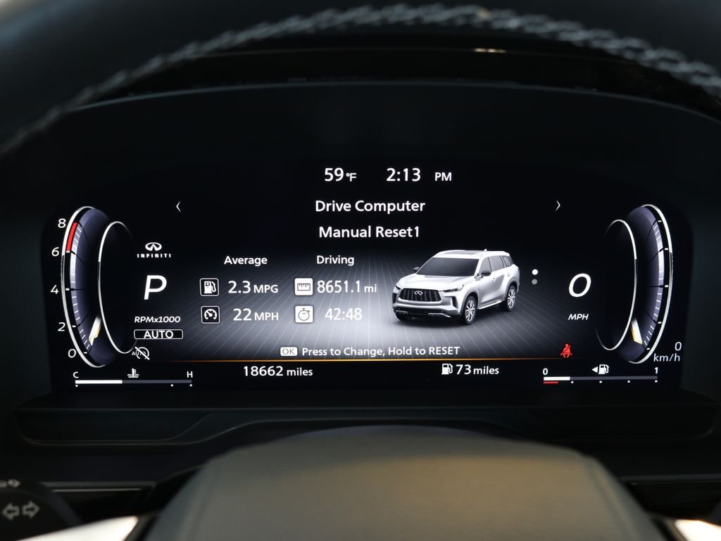 Certified Used 2025 Red INFINITI Sensory image 17