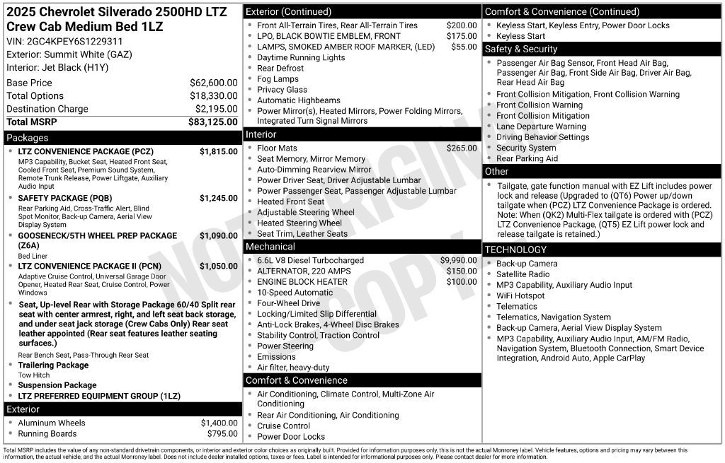 2025 Chevrolet Silverado 2500 HD LTZ - Photo 4