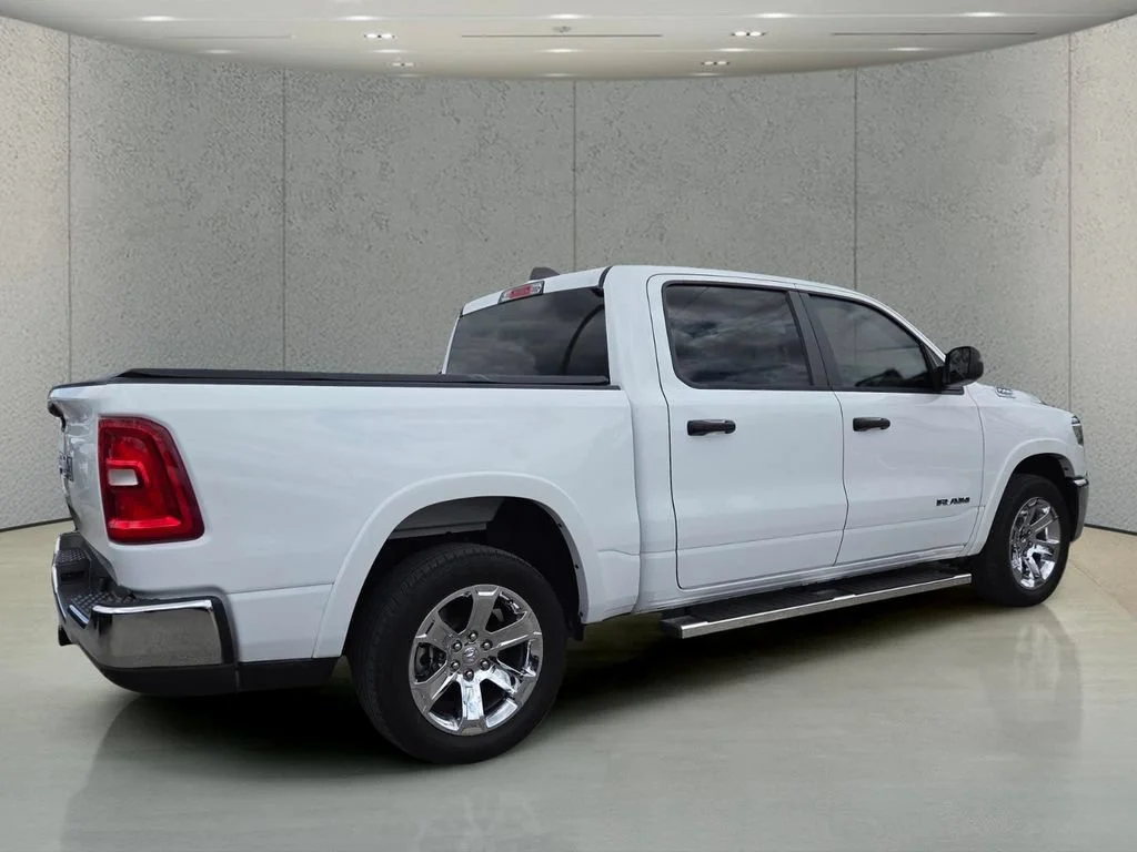 Used 2025 Bright White Clearcoat Ram Big Horn image 3