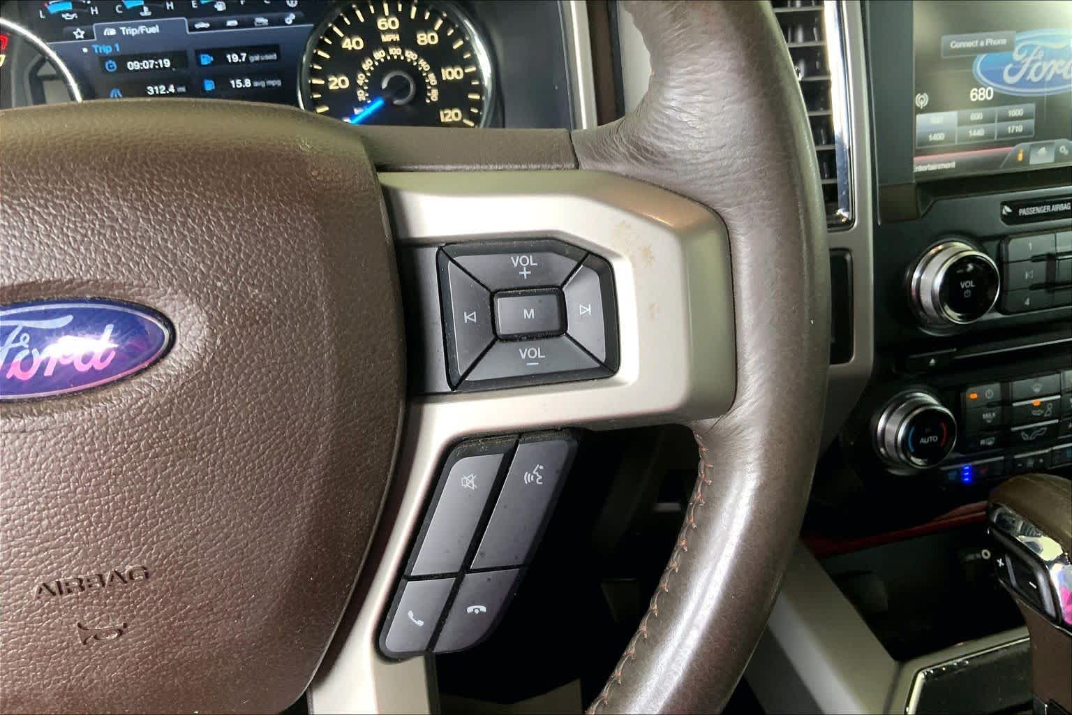 Used 2015 Tuxedo Black Metallic/Caribou Metallic Ford King Ranch image 25