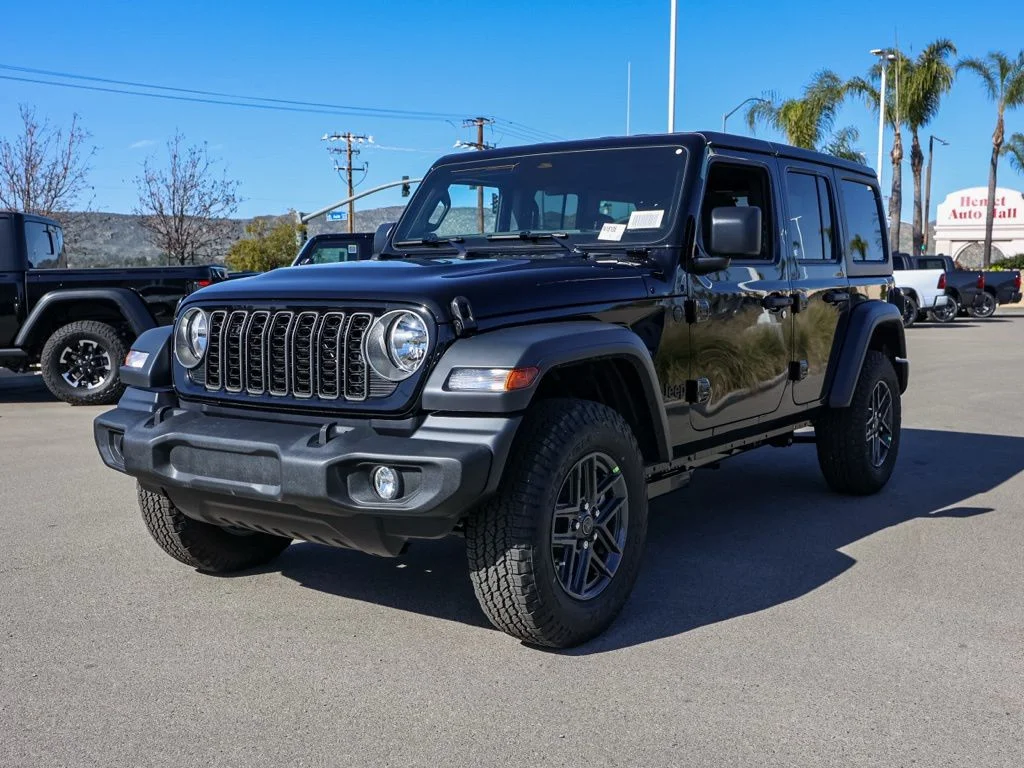 New 2026 Black Clear-Coat Exterior Paint Jeep Sport S image 7