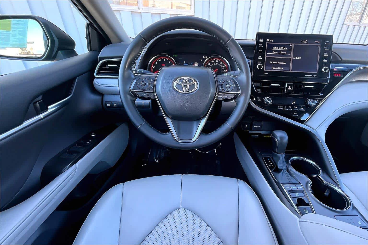 Used 2023 Midnight Black Metallic Toyota XSE image 10