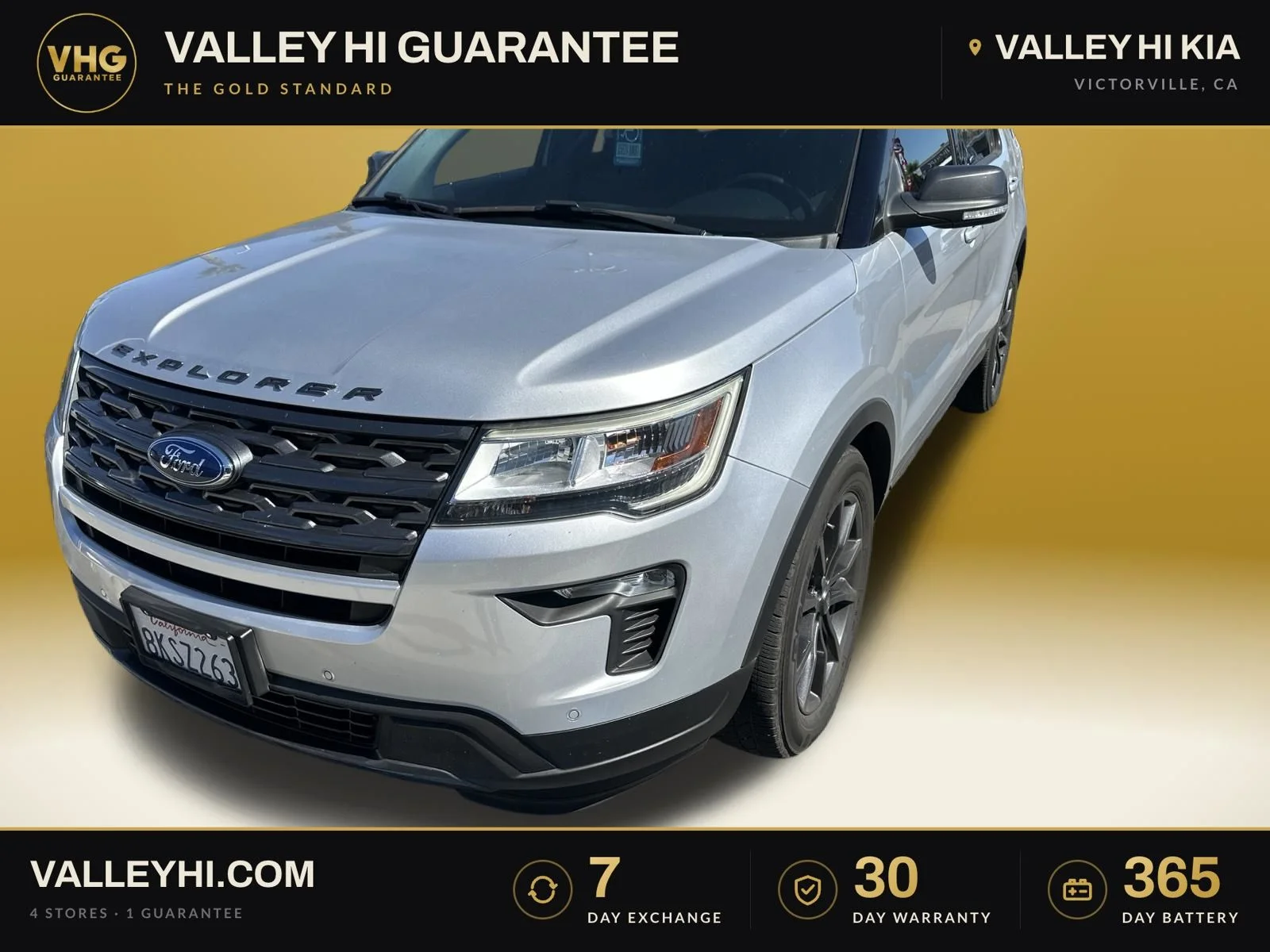 Used 2019 Ingot Silver Metallic Ford XLT image 1