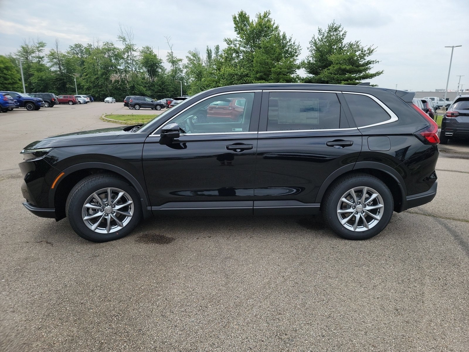 New 2026 Crystal Black Pearl Honda EX image 16