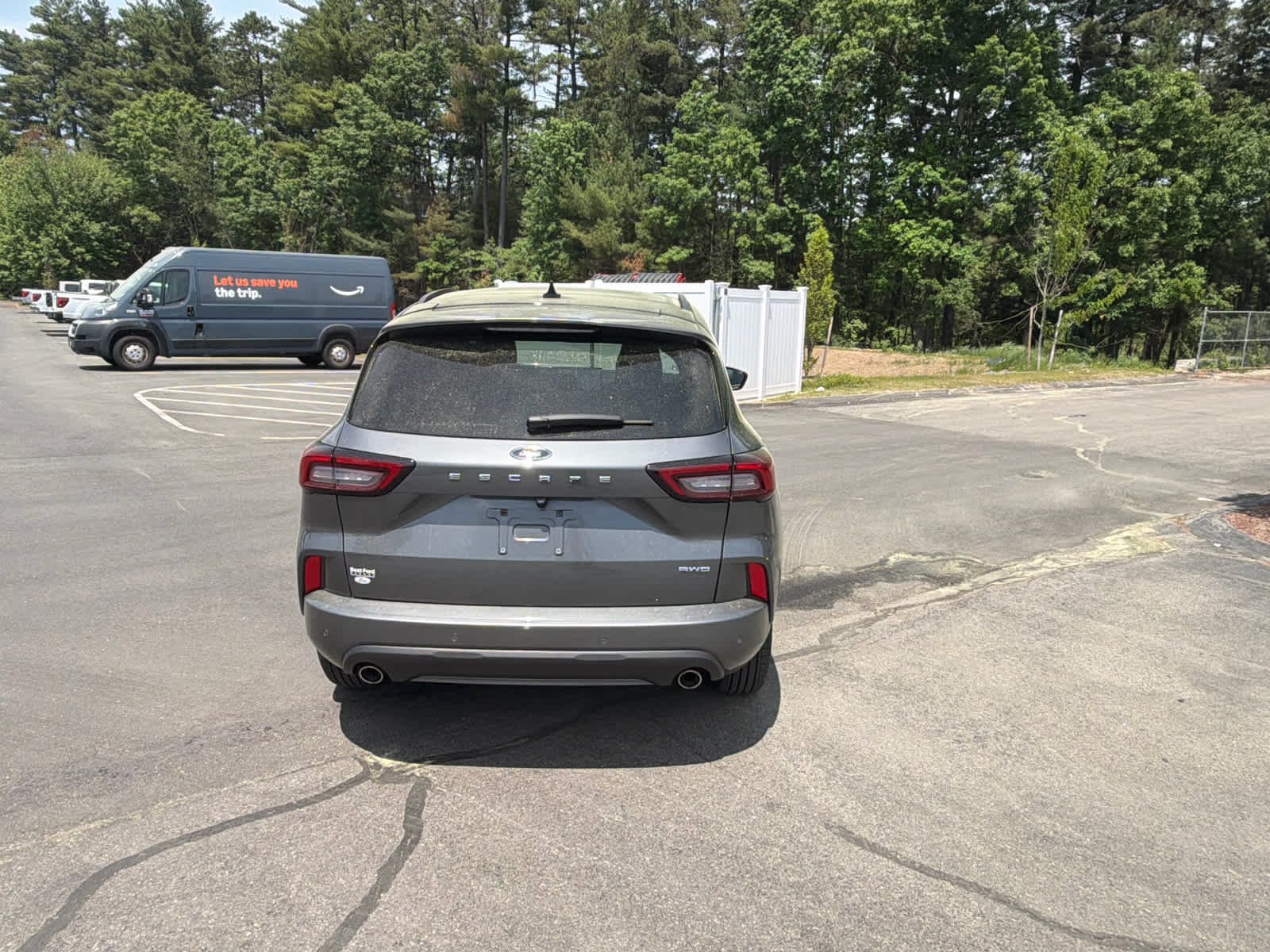 Used 2024 Carbonized Gray Metallic Ford ST-Line image 6