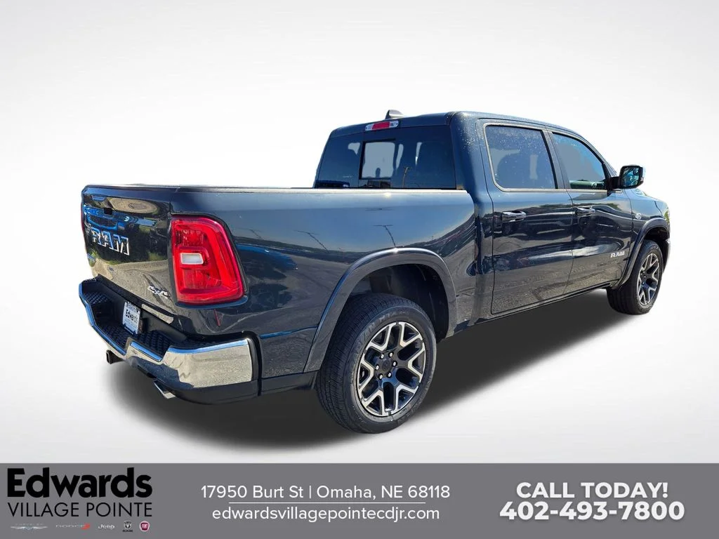 New 2026 Forged Blue Metallic Exterior Paint RAM Laramie image 3