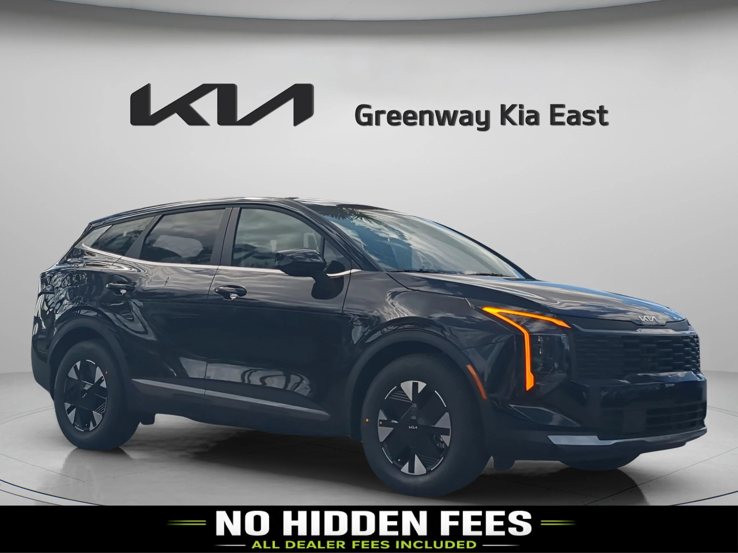 New 2026 Fusion Black Kia LX image 1