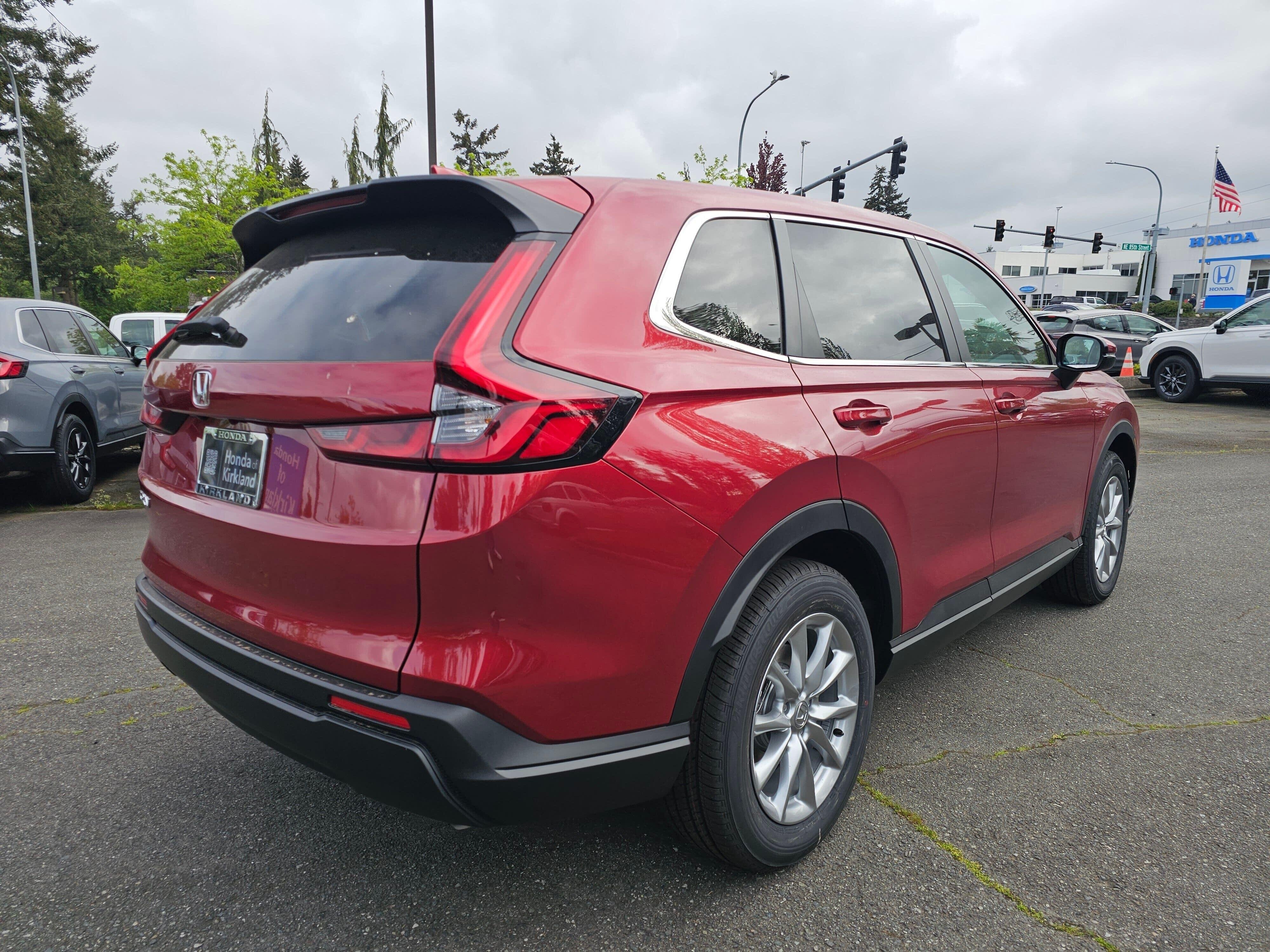 New 2026 Radiant Red Metallic Honda EX image 8