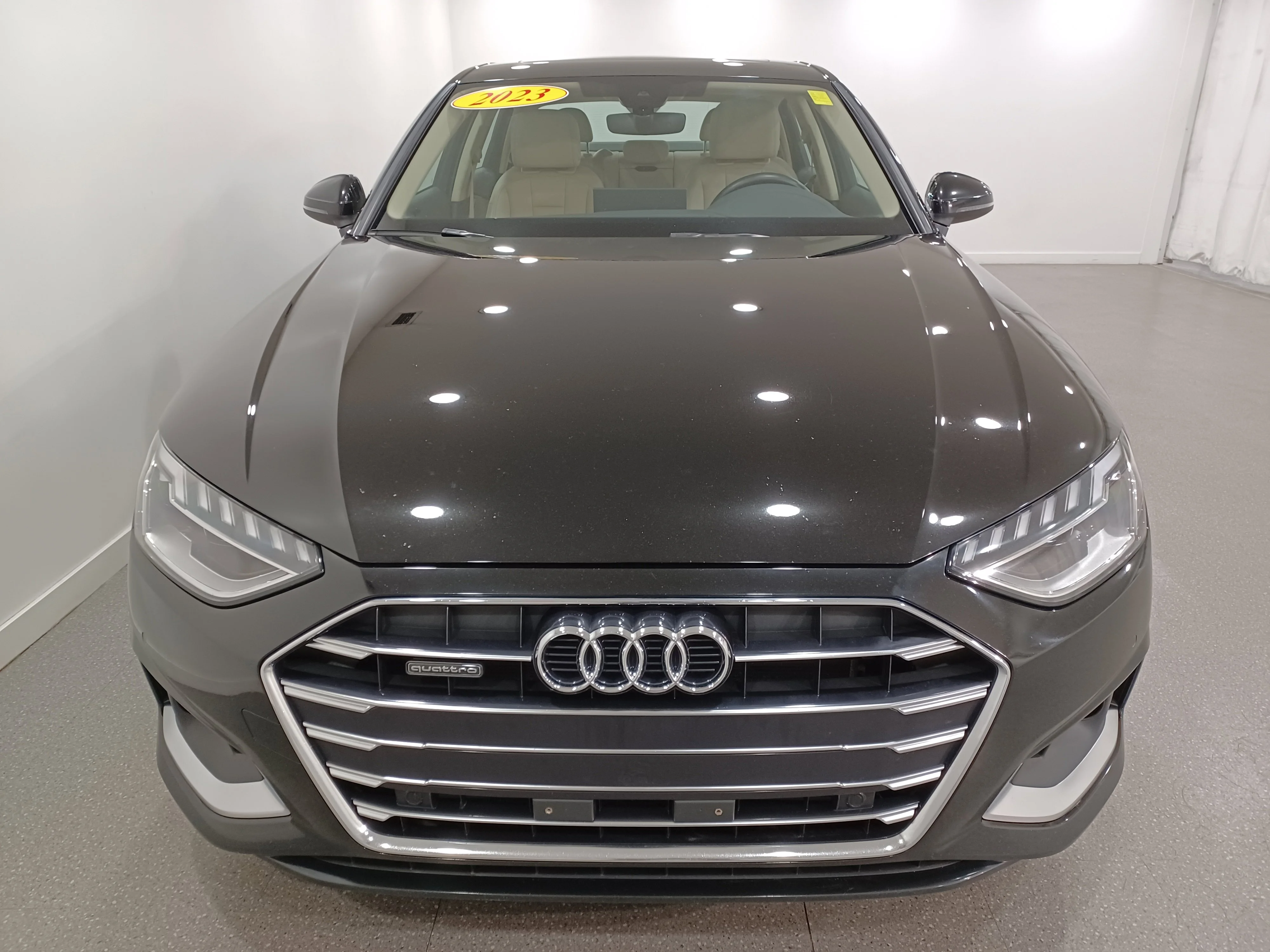 Certified Used 2023 Brilliant Black Audi 45 Komfort*Htd Leather | Sunroof | Htd Wheel | Blind Spot Detection | Lane Keep Assist | Park Assist image 3