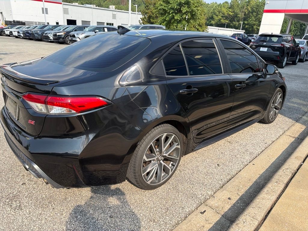 Used 2021 Black Toyota SE image 3