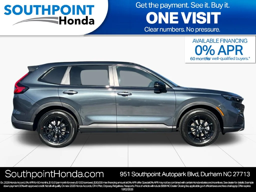 New 2027 Meteorite Gray Metallic Honda Sport image 2