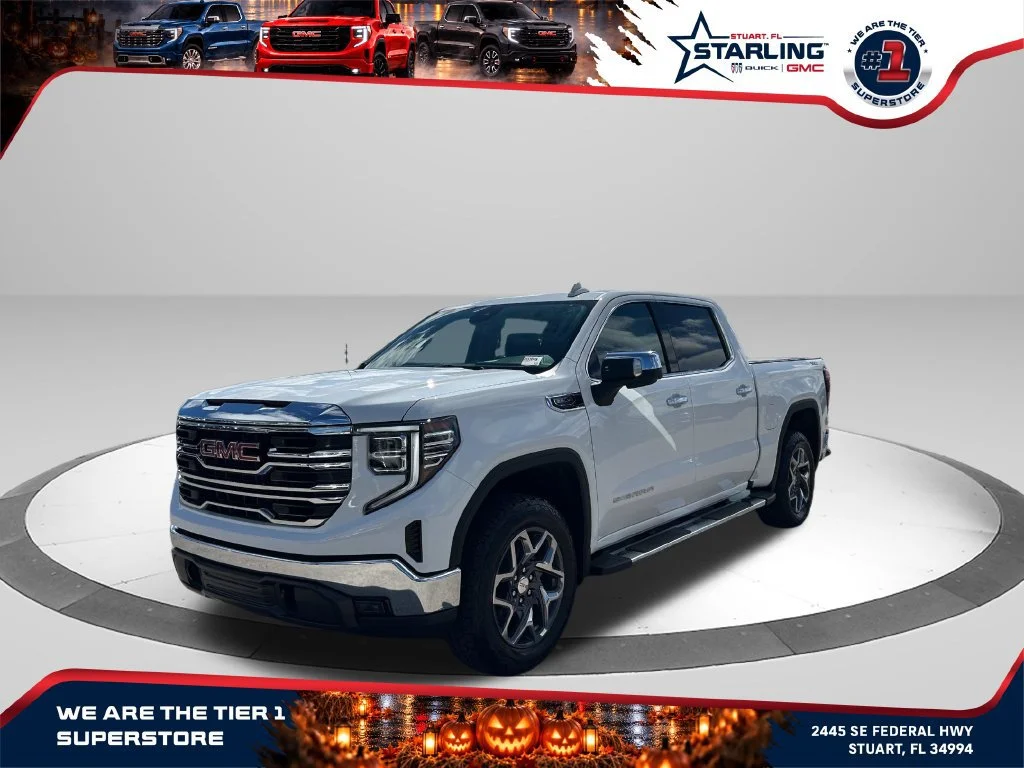 New 2026 Summit White GMC SLT image 1