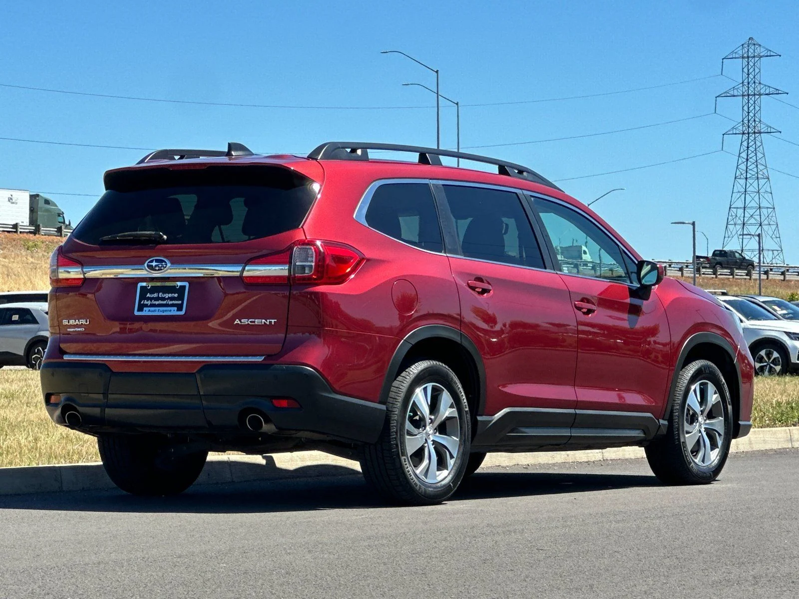 Used 2020 Red Subaru Premium image 3