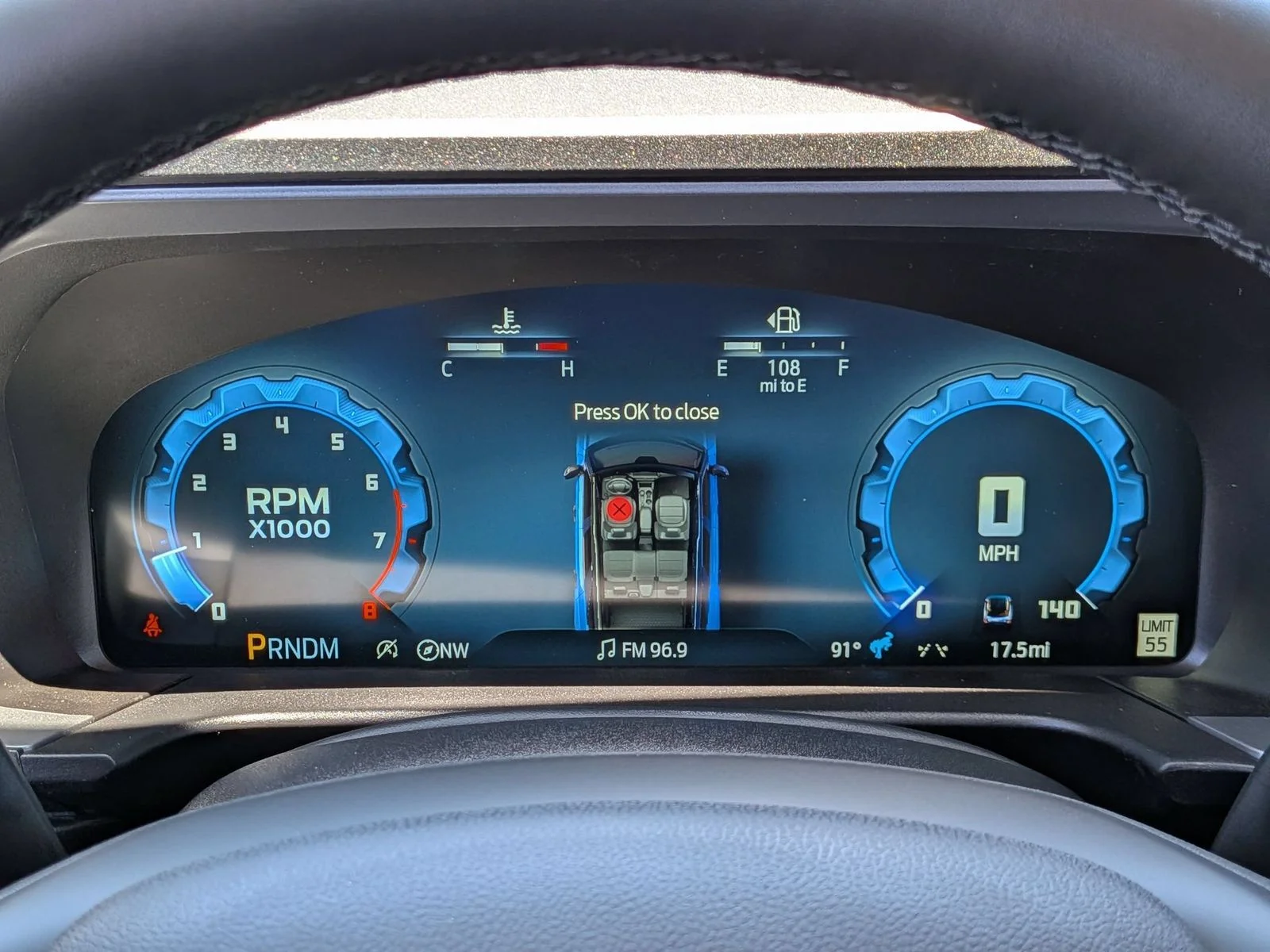 New 2026 Azure Gray Metallic Tri-Coat Ford Badlands® image 15